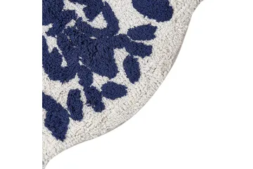 Baderomsmatte Canbar - Blå, Hvit - Tekstiler & tepper - Teppe & matte - Baderomsmatte