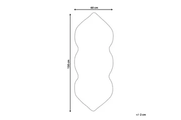 Baderomsmatte Canbar - Blå, Hvit - Tekstiler & tepper - Teppe & matte - Baderomsmatte
