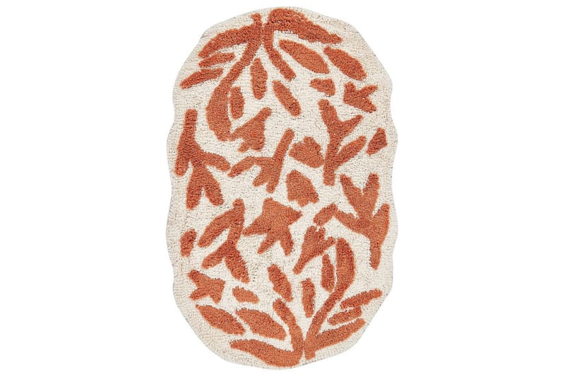 Baderomsmatte Derik - Beige, Oransje - Tekstiler & tepper - Teppe & matte - Baderomsmatte