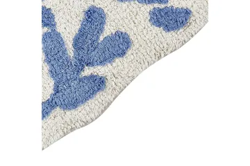 Baderomsmatte Derik - Blå, Hvit - Tekstiler & tepper - Teppe & matte - Baderomsmatte