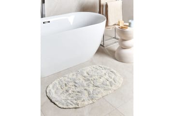 Baderomsmatte Derik - Grå, beige - Tekstiler & tepper - Teppe & matte - Baderomsmatte