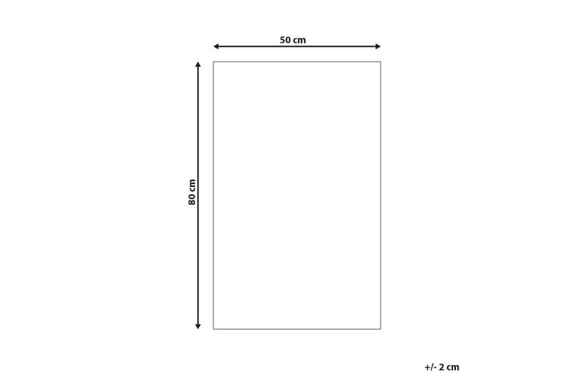 Baderomsmatte Esme - Beige, oransje, gul, rød - Tekstiler & tepper - Teppe & matte - Baderomsmatte