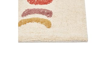 Baderomsmatte Esme - Beige, oransje, gul, rød - Tekstiler & tepper - Teppe & matte - Baderomsmatte