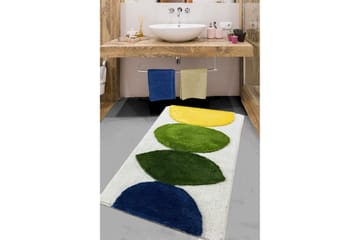 Gerdes Baderomsmatte 70x120 cm Rektangulær - Flerfarget - Tekstiler & tepper - Teppe & matte - Baderomsmatte