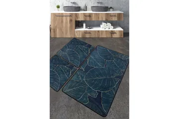 Jamad Baderomsmatte 60x100 cm Rektangulær - Flerfarget - Tekstiler & tepper - Teppe & matte - Baderomsmatte