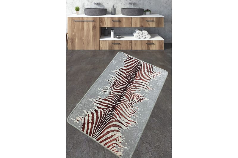 Jamir Baderomsmatte 70x120 cm Rektangulær, Flerfarget