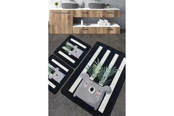 Jang Baderomsmatte 60x100 cm Rektangulær - Flerfarget - Tekstiler & tepper - Teppe & matte - Baderomsmatte