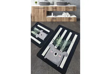 Jang Baderomsmatte 60x100 cm Rektangulær - Flerfarget - Tekstiler & tepper - Teppe & matte - Baderomsmatte