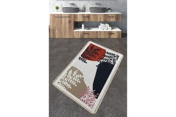 Jangir Baderomsmatte 70x120 cm Rektangulær - Flerfarget - Tekstiler & tepper - Teppe & matte - Baderomsmatte