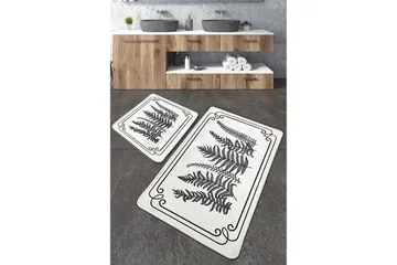 Kashiwa Baderomsmatte 60x100 cm Rektangulær - Flerfarget - Tekstiler & tepper - Teppe & matte - Baderomsmatte