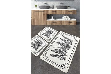 Kashiwa Baderomsmatte 60x100 cm Rektangulær - Flerfarget - Tekstiler & tepper - Teppe & matte - Baderomsmatte