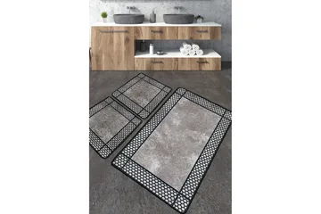 Navjat Baderomsmatte 60x100 cm Rektangulær - Flerfarget - Tekstiler & tepper - Teppe & matte - Baderomsmatte