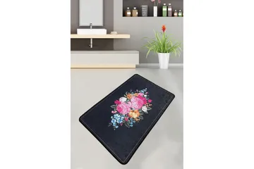 Nichatar Baderomsmatte 70x120 cm Rektangulær - Flerfarget - Tekstiler & tepper - Teppe & matte - Baderomsmatte