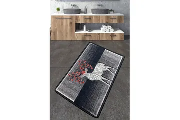 Nicholson Baderomsmatte 70x120 cm Rektangulær - Flerfarget - Tekstiler & tepper - Teppe & matte - Baderomsmatte