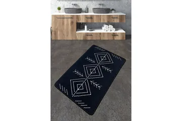 Nijam Baderomsmatte 70x120 cm Rektangulær - Flerfarget - Tekstiler & tepper - Teppe & matte - Baderomsmatte