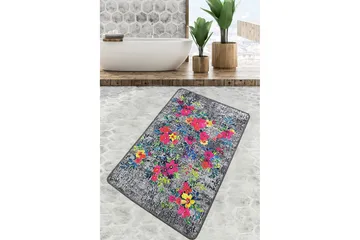 Nika Baderomsmatte 70x120 cm Rektangulær - Flerfarget - Tekstiler & tepper - Teppe & matte - Baderomsmatte