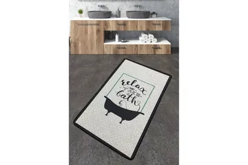 Nikhat Baderomsmatte 70x120 cm Rektangulær - Flerfarget - Tekstiler & tepper - Teppe & matte - Baderomsmatte