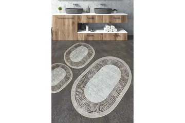 Nikku Baderomsmatte 60x100 cm Rektangulær - Flerfarget - Tekstiler & tepper - Teppe & matte - Baderomsmatte