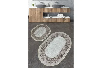 Nikku Baderomsmatte 60x100 cm Rektangulær - Flerfarget - Tekstiler & tepper - Teppe & matte - Baderomsmatte