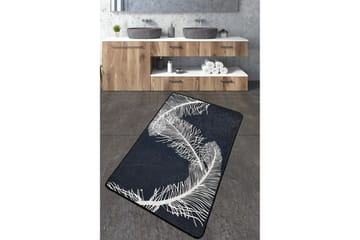 Nilesh Baderomsmatte 70x120 cm Rektangulær - Flerfarget - Tekstiler & tepper - Teppe & matte - Baderomsmatte