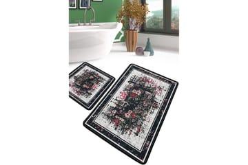 Nilofar Baderomsmatte 60x100 cm Rektangulær - Flerfarget - Tekstiler & tepper - Teppe & matte - Baderomsmatte