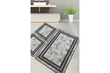 Nilu Baderomsmatte 60x100 cm Rektangulær - Flerfarget - Tekstiler & tepper - Teppe & matte - Baderomsmatte