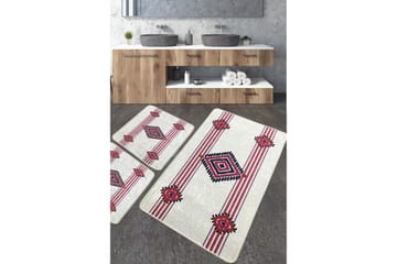 Nimahe Baderomsmatte 60x100 cm Rektangulær - Flerfarget - Tekstiler & tepper - Teppe & matte - Baderomsmatte