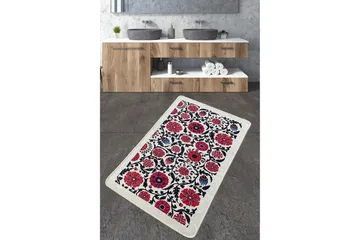 Ninu Baderomsmatte 70x120 cm Rektangulær - Flerfarget - Tekstiler & tepper - Teppe & matte - Baderomsmatte