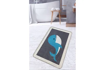 Nusrant Baderomsmatte 70x120 cm Rektangulær - Flerfarget - Tekstiler & tepper - Teppe & matte - Baderomsmatte