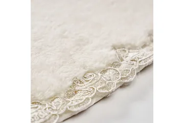 Pakhali Baderomsmatte 65x115 cm Rektangulær - Krem - Tekstiler & tepper - Teppe & matte - Baderomsmatte