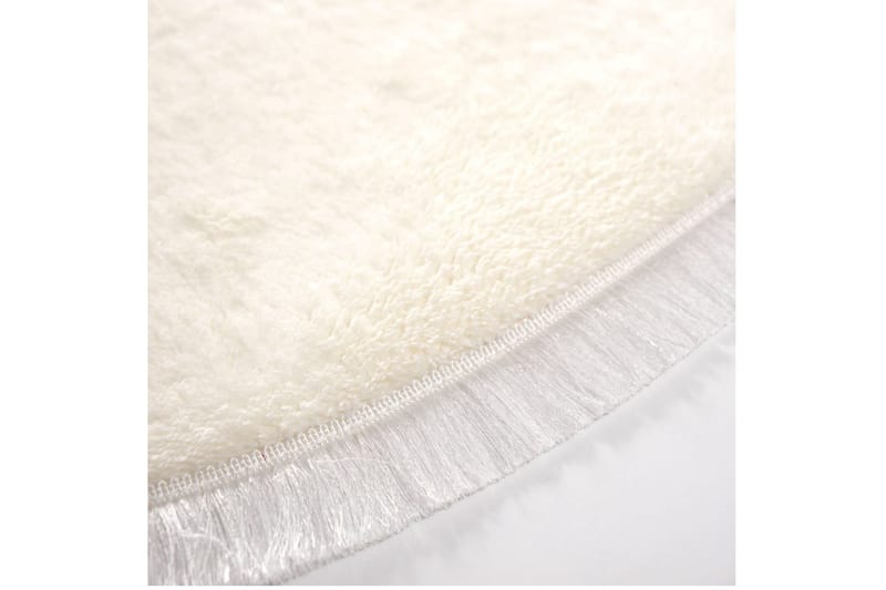 Palak Baderomsmatte 65x115 cm Rektangulær - Creme - Tekstiler & tepper - Teppe & matte - Baderomsmatte