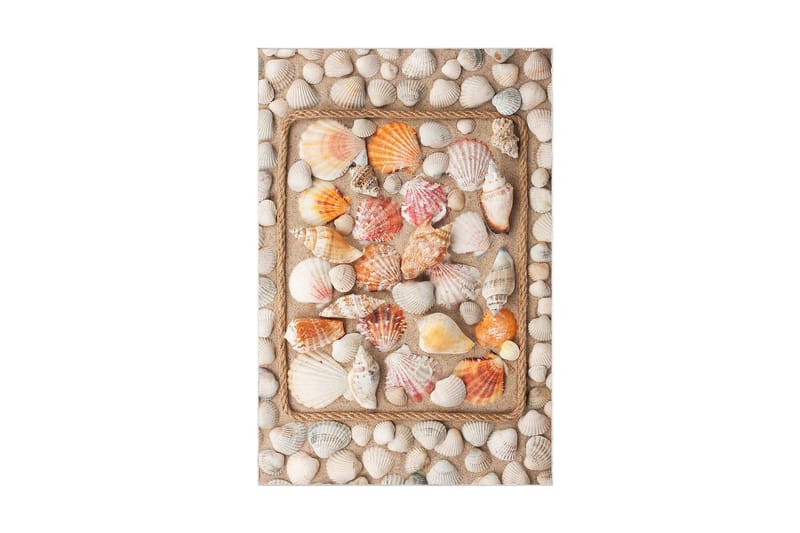 Pale Baderomsmatte 60x150 cm Rektangulær - Flerfarget - Tekstiler & tepper - Teppe & matte - Baderomsmatte