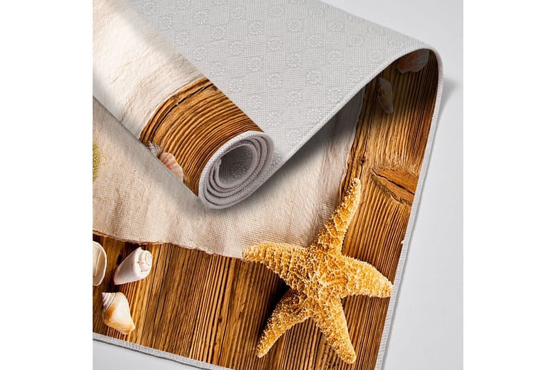 Pali Baderomsmatte 60x150 cm Rektangulær - Flerfarget - Tekstiler & tepper - Teppe & matte - Baderomsmatte