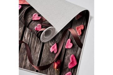 Pallawi Baderomsmatte 60x150 cm Rektangulær - Flerfarget - Tekstiler & tepper - Teppe & matte - Baderomsmatte