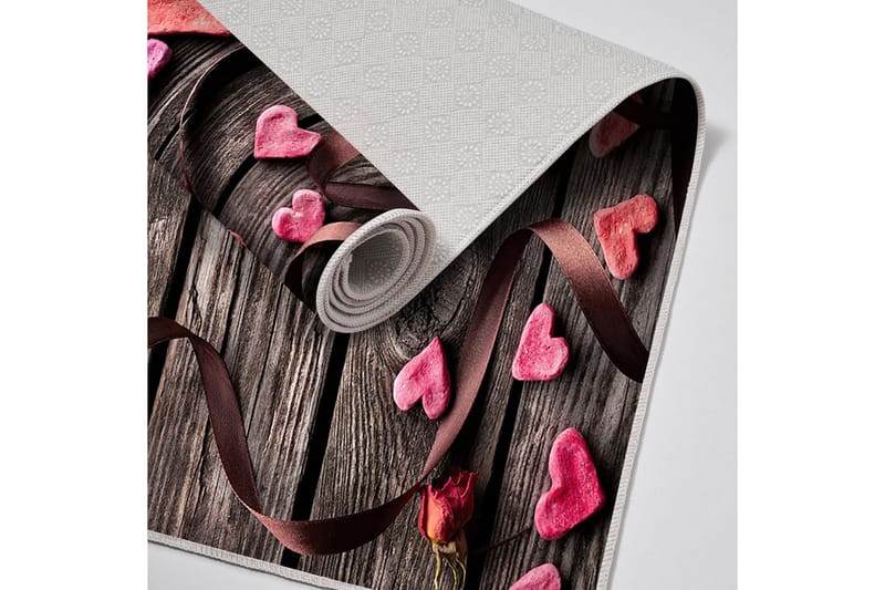 Pallawi Baderomsmatte 60x150 cm Rektangulær - Flerfarget - Tekstiler & tepper - Teppe & matte - Baderomsmatte