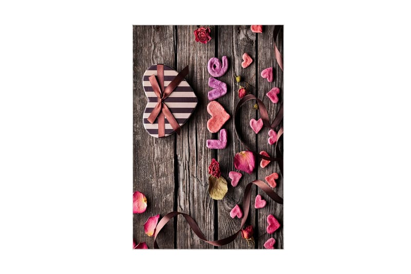 Pallawi Baderomsmatte 60x150 cm Rektangulær - Flerfarget - Tekstiler & tepper - Teppe & matte - Baderomsmatte