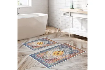 Pallvi Baderomsmatte 60x150 cm Rektangulær - Flerfarget - Tekstiler & tepper - Teppe & matte - Baderomsmatte