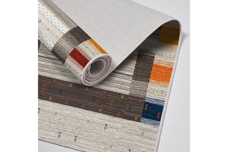 Pammy Baderomsmatte 60x150 cm Rektangulær - Flerfarget - Tekstiler & tepper - Teppe & matte - Baderomsmatte