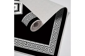 Panchhi Baderomsmatte 60x150 cm Rektangulær - Svart - Tekstiler & tepper - Teppe & matte - Baderomsmatte