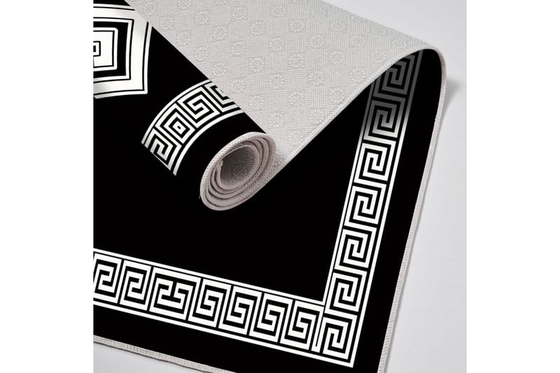 Panchhi Baderomsmatte 60x150 cm Rektangulær - Svart - Tekstiler & tepper - Teppe & matte - Baderomsmatte