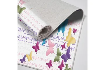 Pancu Baderomsmatte 60x150 cm Rektangulær - Flerfarget - Tekstiler & tepper - Teppe & matte - Baderomsmatte