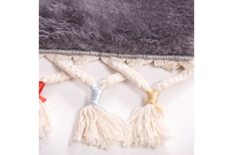 Pandit Baderomsmatte 50x75 cm Rektangulær - Antrasitt - Tekstiler & tepper - Teppe & matte - Baderomsmatte