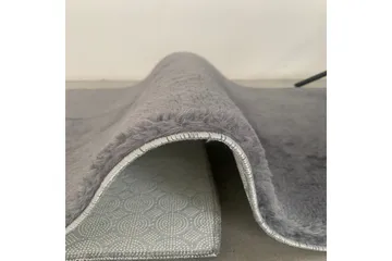 Pandit Baderomsmatte 50x75 cm Rektangulær - Antrasitt - Tekstiler & tepper - Teppe & matte - Baderomsmatte