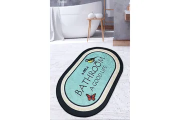 Pani Baderomsmatte 70x120 cm Rektangulær - Flerfarget - Tekstiler & tepper - Teppe & matte - Baderomsmatte