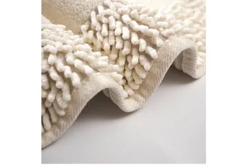 Param Baderomsmatte 60x100 cm Rektangulær - Creme - Tekstiler & tepper - Teppe & matte - Baderomsmatte