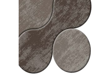 Paramdeep Baderomsmatte 60x100 cm Rektangulær - Brun - Tekstiler & tepper - Teppe & matte - Baderomsmatte