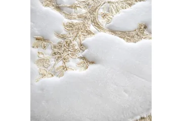 Paramik Baderomsmatte 65x115 cm Rektangulær - Krem - Tekstiler & tepper - Teppe & matte - Baderomsmatte