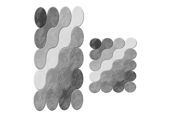 Paramveer Baderomsmatte 60x100 cm Rektangulær - Grå - Tekstiler & tepper - Teppe & matte - Baderomsmatte