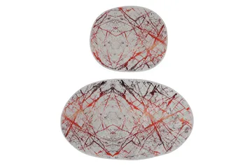 Pardeshi Baderomsmatte 60x100 cm Rektangulær - Flerfarget - Tekstiler & tepper - Teppe & matte - Baderomsmatte