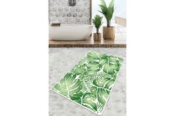 Parjinder Baderomsmatte 70x120 cm Rektangulær - Flerfarget - Tekstiler & tepper - Teppe & matte - Baderomsmatte